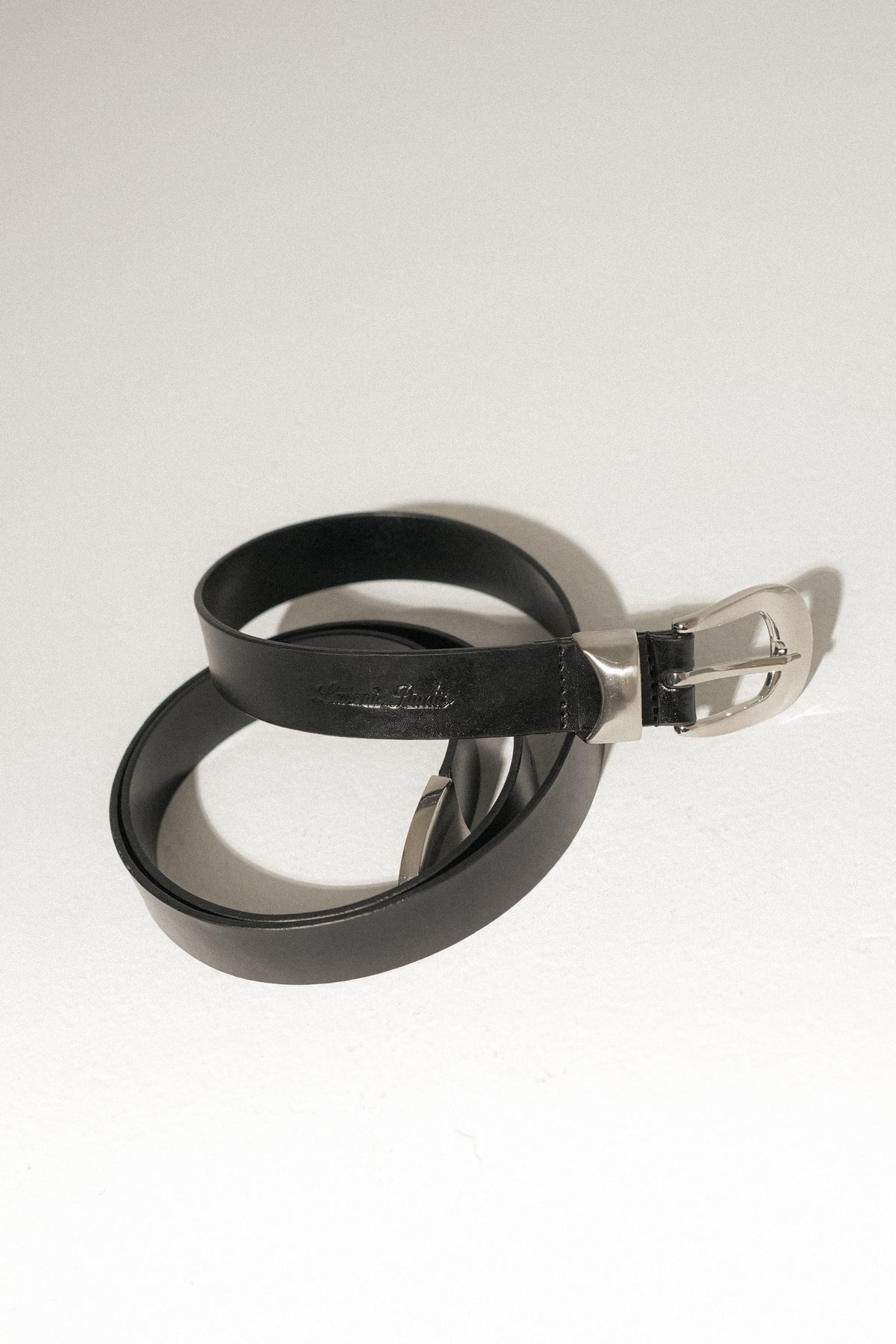 Trine Belt, Black Laminated